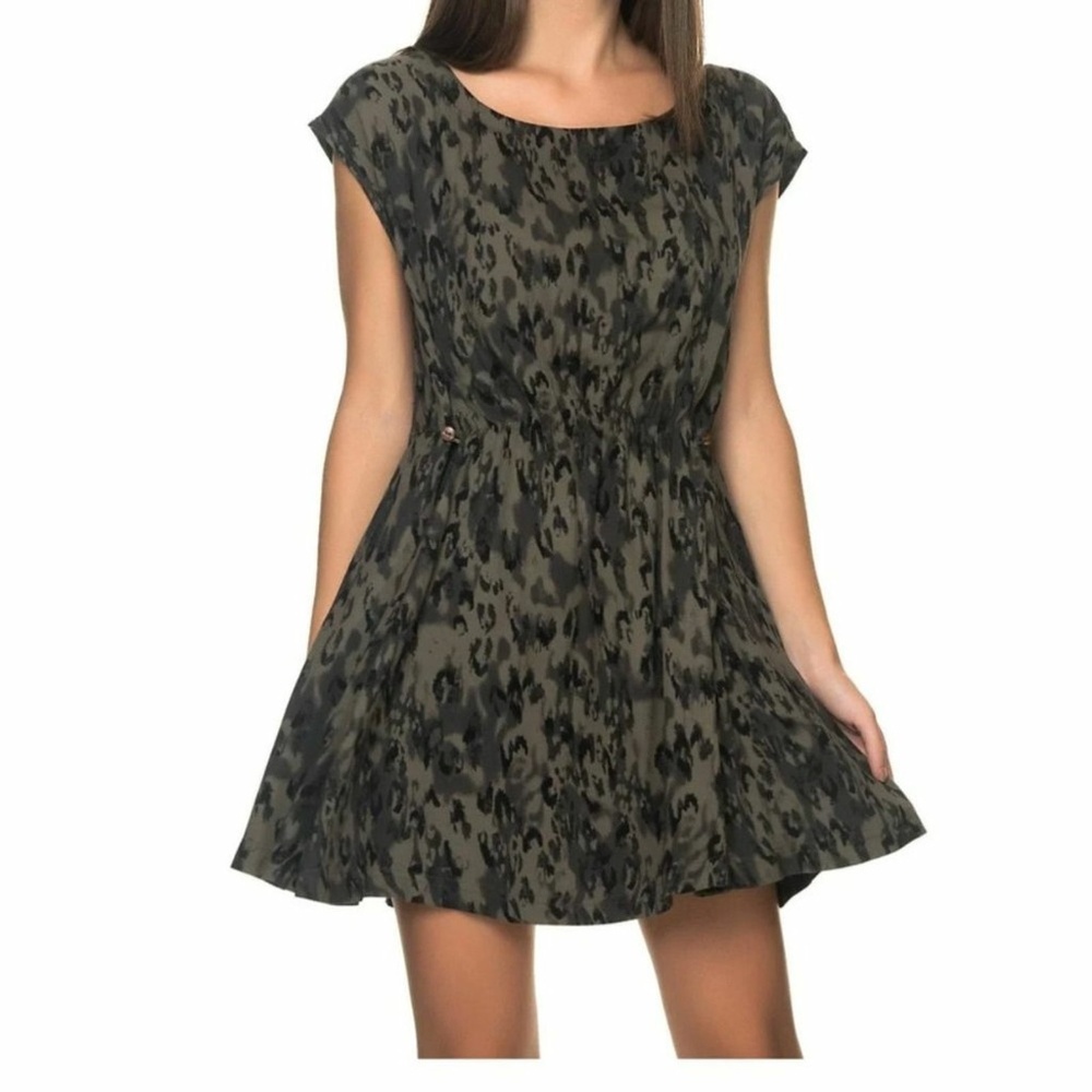 Free people Fake Love animal print dress